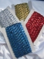 Preview: Paillettenband mit Holo Pailletten gold